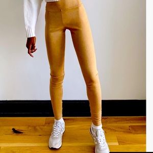 Aritzia Daria Suede leggings